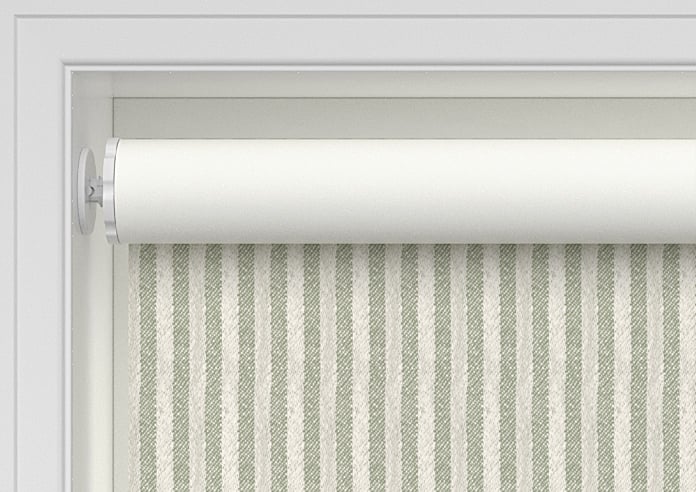 Emily Bond Oscar Stripe, Sage - Twist&Fit Roller Blind - Image 9